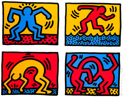 Pop Shop Quad II | Keith Haring